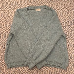 Greenish/blue sweater! Stretchy!